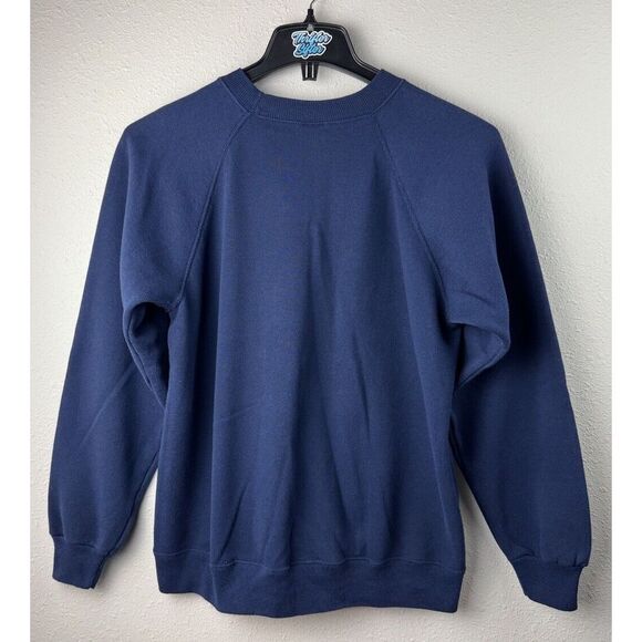 Vintage Large REDKEN Beauty Hair Care Blue Pullover Sweater Women's - Picture 2 of 4